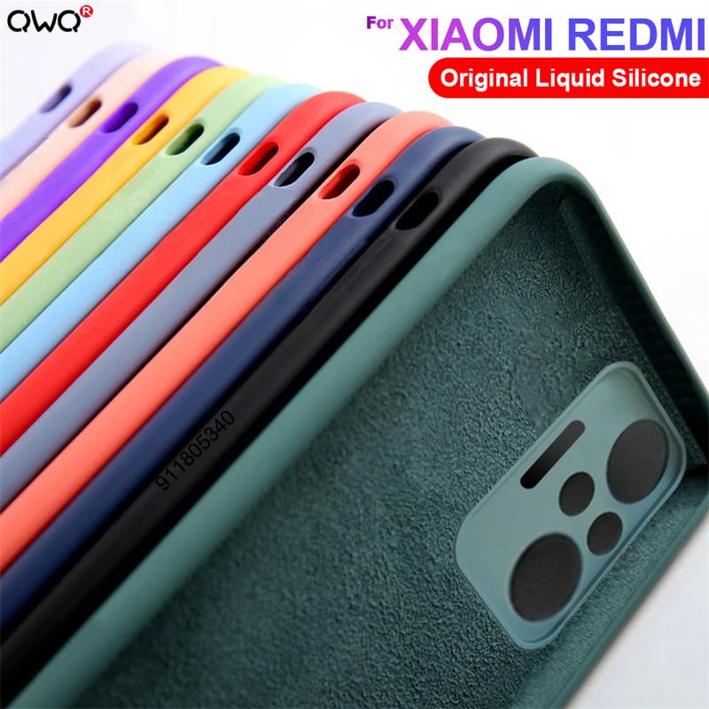 เคสซิลิโคนเหลว ของแท้ สําหรับ Xiaomi Redmi Mi Note 10 10s Pro Max Poco F3 X3 M3 Pro GT