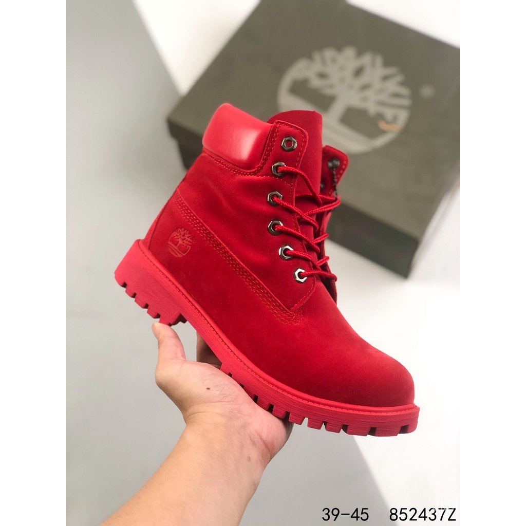Cerebro pueblo Bastante Spot Men's and Women's Timberland Classic Rhubarb Boots Waterproof Leather Boots  Long Shoes gWVZ | Shopee Thailand