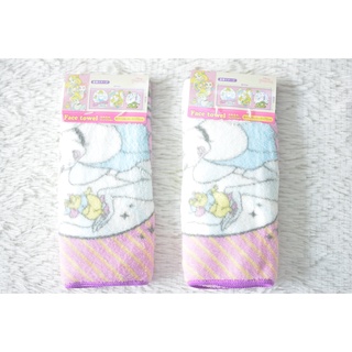 (( พร้อมส่ง )) ผ้าเช็ดหน้า Face Towel ดิสนีย์ ปริ้นเซส Disney Princess จาก Seria ญี่ปุ่น