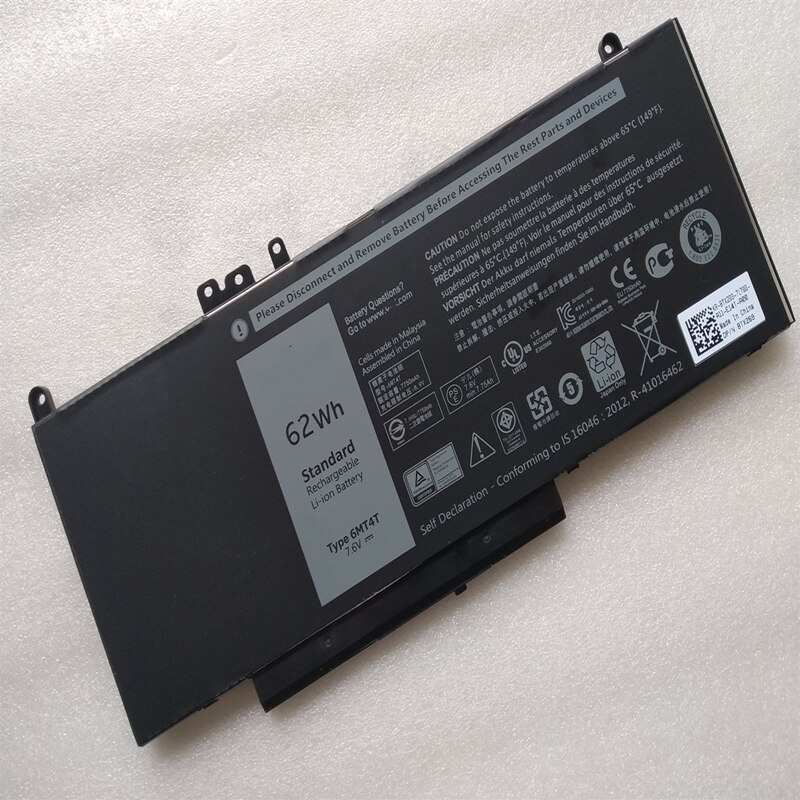 ❤For Dell Latitude Notebook 15.6 inch E5470 E5570 E5450 6MT4T 79VRK 7V69Y 0TXF9M WTG3T HK6DV K3JK9 G