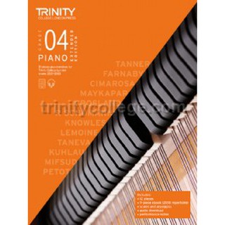 (โค้ดINCSM2Lลด70฿) Triniy Piano Exam Pieces Plus Excercise 2021-2023 Grade4-Extended Edition(TCL020550)