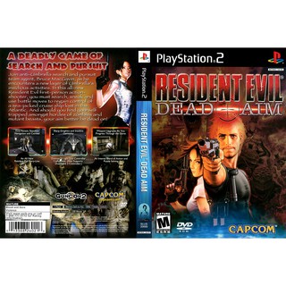 RESIDENT EVIL DEAD AIM [PS2 US : DVD5 1 Disc]