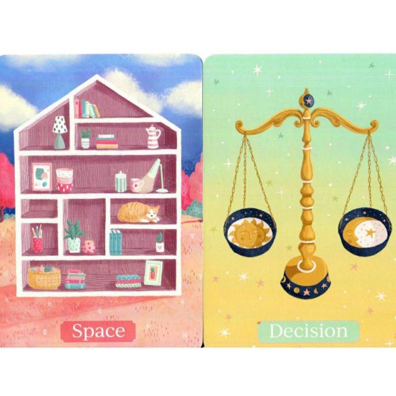 Self-Care Wisdom Oracle Cards ไพ่ออราเคิลแท้ลดราคา ไพ่ยิปซี ไพ่ทาโร่ต์ ไพ่ออราเคิล Tarot Oracle Cards Deck - รูปที่ 6