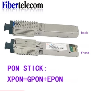 Pon Stick EPON GPON XPON SFP ONU Stick พร้อมโมดูลเชื่อมต่อ MAC SC 1490/1330nm 1.25Gbps 802.3ah