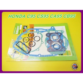 ปะเก็นเครื่องชุดใหญ่ - HONDA C95 CS95 CA95 CB95 BENLY 150 GASKET COMPLETE SET