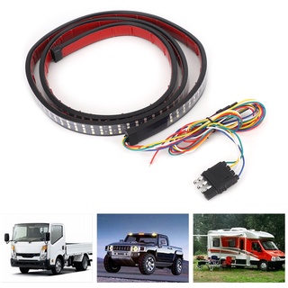 Alabama327 โคมไฟ Led 60 นิ้ว 3 แถว Ip65 12‐24V กันน้ํา สําหรับติดท้ายรถกระบะ