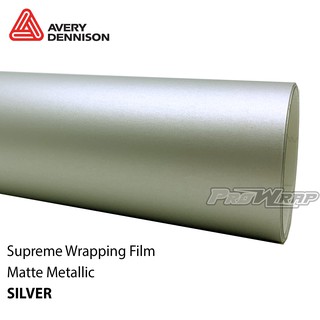 AveryDennison SW900 สติ๊กเกอร์ติดรถแบบด้านสีเทาเงิน