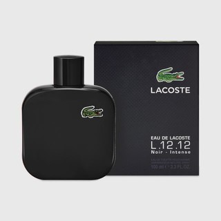 LACOSTE LACOSTE L.12.12 NOIR EAU DE TOILETTE 100ML ของแท้นำเข้า ไซส์จริง