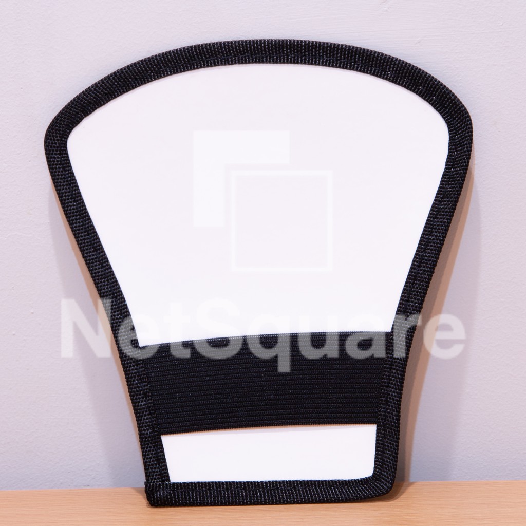 Flash Bounce Reflector Diffuser แผ่นกระจายแสง แผ่นสะท้อนแสงแฟลช ถ่ายรูป