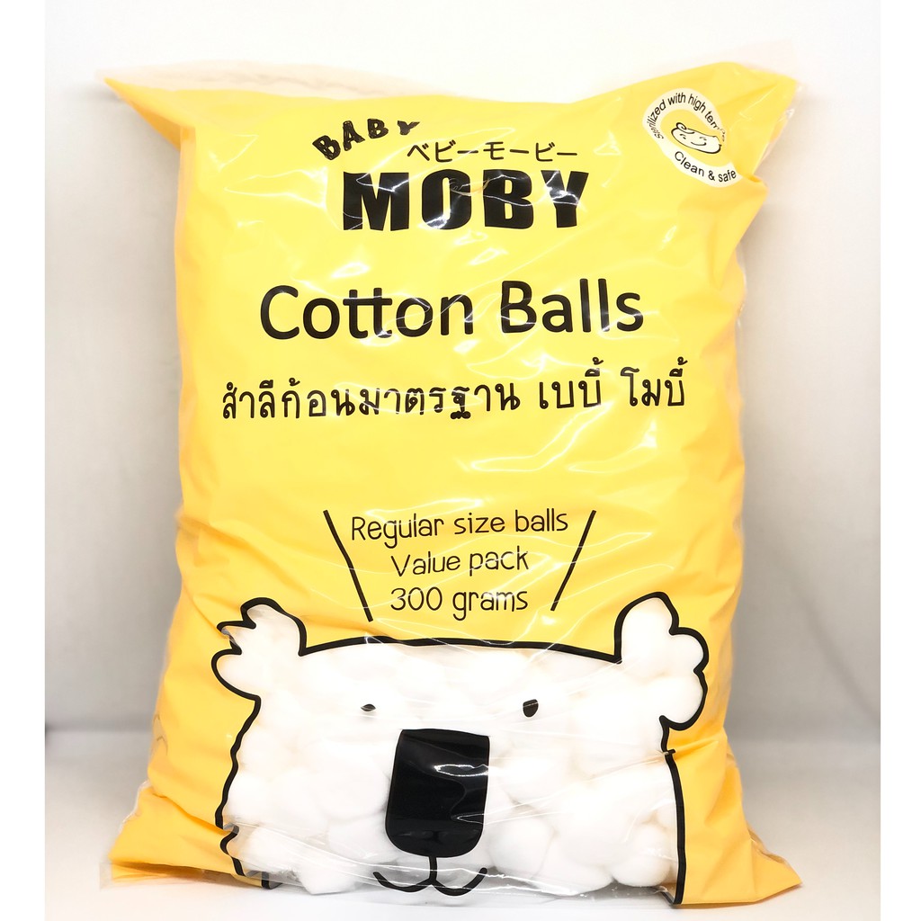 Baby Moby™️ สำลีก้อนจากฝ้ายแท้100%