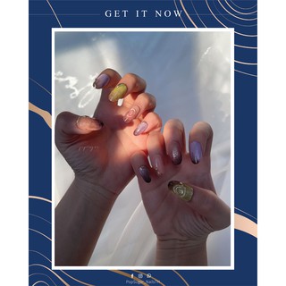 PopSugarNail เล็บปลอมเล็บปลอมสำเร็จรูป งานเจล 100% งานดีไซน์