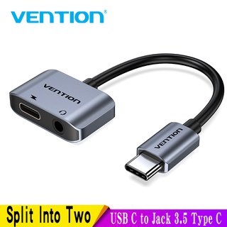 VENTION อะแดปเตอร์แปลงสายเคเบิ้ล Usb C To Jack 3.5 Type C Type C 3.5 มม. สําหรับ Android