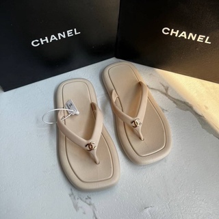 รองเท้าแตะ CHANEL FLAT  SHOES NEW COLLECTION  💛