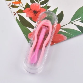 Cheap.farm ชุดปากคีบคอนแทคเลนส์ สีพาสเทล ที่คีบคอนแทคเลนส์ ที่คีบเลนส์ ตัวดูดเลนส์ กล่องอุปกรณ์เสริม Eye13