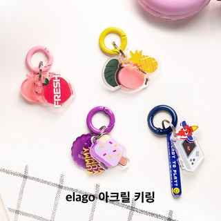 elago New 2022 Keyring For AirPods, AirPods Pro, Galaxy Buds, Galaxy Buds Plus ลิขสิทธิ์แท้ (พร้อมส่ง)