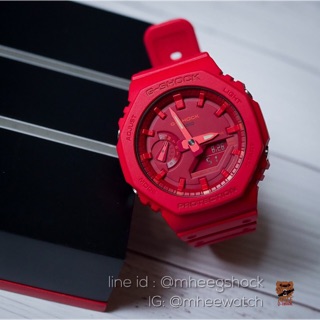 G-Shock รุ่น GA-2100-4A สีแดง