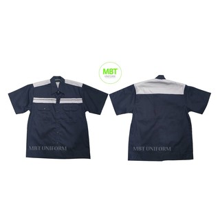 เสื้อช็อปช่าง เสื้อยูนิฟอร์ม MBT_SS05