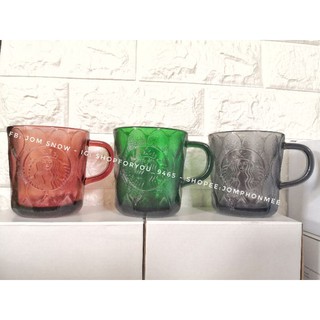 2020 Starbucks Taiwan siren wave glass mug scales