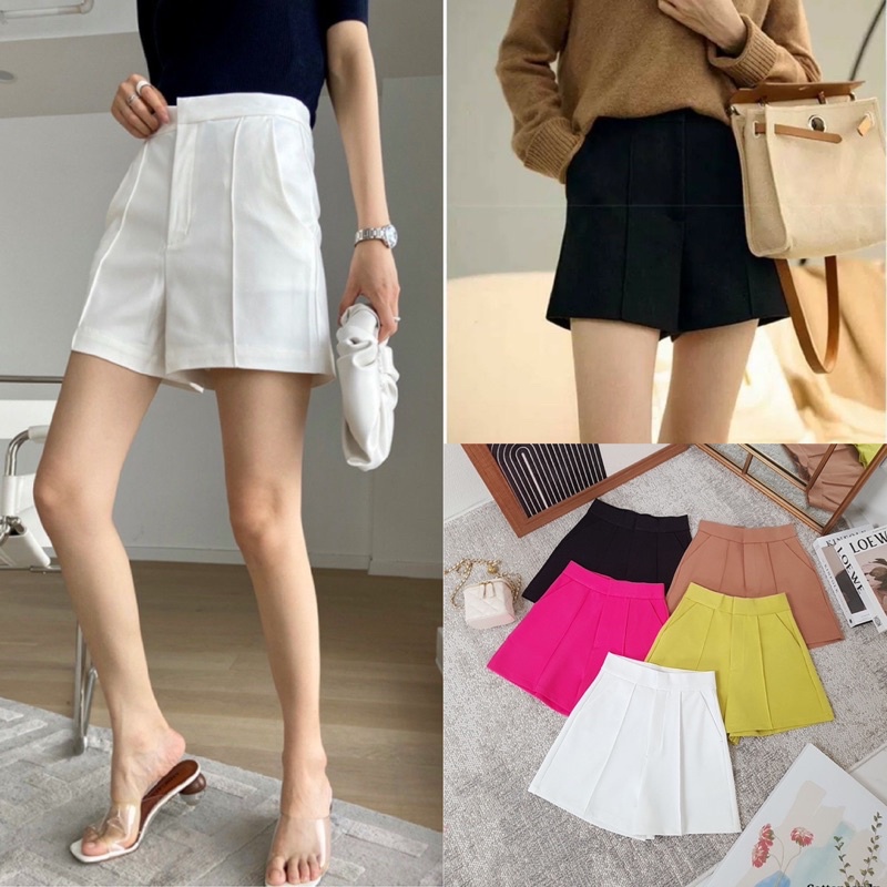 Bestseller กางเกงขาสั้นผู้หญิง Cottoncandy Diana premium pants CARDIGAN_NISTA (CT5A)