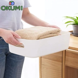 OKUMI_SHOP ตะกร้าเก็บของ กล่องใส่ของ กล่องเก็บของ กล่องใส่ของอเนกประสงค์