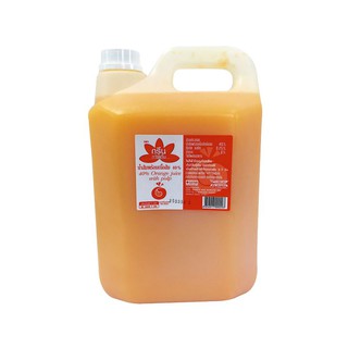 กรีนการ์เด้น น้ำส้มพร้อมเนื้อ 40% 5 ลิตร Green Garden Orange Juice with Meat 40% 5 liters