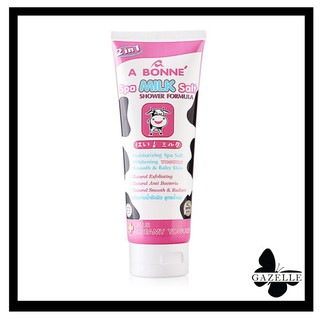 A bonne Spa milk salt shower formula plus creamy yogurt [350g.] เอบอนเน่ เกลืออาบน้ำบำรุงผิว สูตรน้ำนมผสมโยเกิรต์