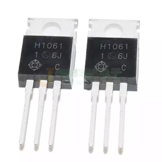 H1061 เป็นทรานซิสเตอร์ ชนิด NPN  TO220AB ทนกระแส 4A 100V จำนวน 1ตัว