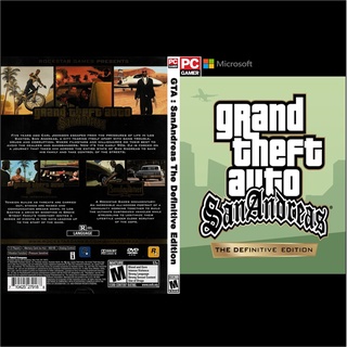 เกมคอมพิวเตอร์ เกมPC USB/DVD  เกม USB Flashdrive / DVDเกม Grand Theft Auto: San Andreas - The Definitive Edition***