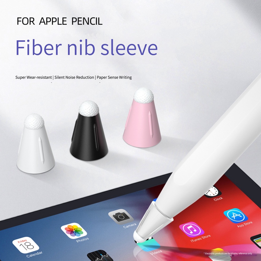 ปลอกปลายปากกาไฟเบอร์ สําหรับ Apple Pencil รุ่นที่ 1 2