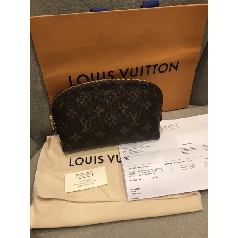 New LV Cosmetic Pouch PM