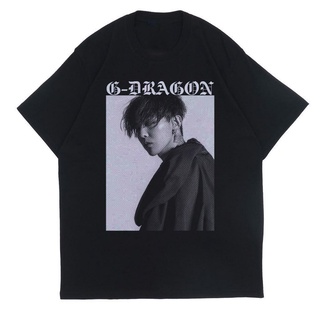 เสื้อยืดผู้ชาย เสื้อยืด พิมพ์ลาย Kpop G DRAGON RAP TEE KOREAN VINTAGE UNISEX DISTO โดย YELLBRUH S-5XL