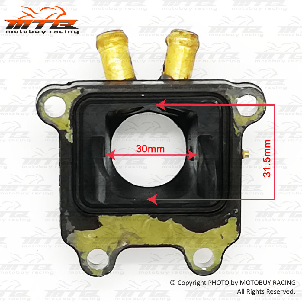 SUZUKI RG SPORT RACING CARBURETOR HOLDER (BIG HOLE)
