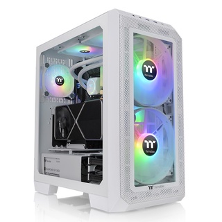 THERMALTAKE View 300 MX RGB  WHITE  Mid Tower Chassis CA-1P6-00M6WN-00