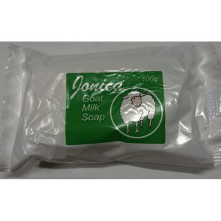 Jonica Goats milk soap สบู่น้ำนมแพะ 100กรัม แพค3ก้อน