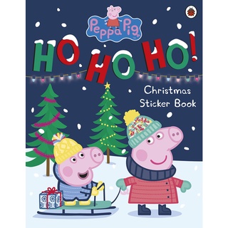 หนังสือนิทานภาษาอังกฤษ Peppa Pig: Ho Ho Ho! Christmas Sticker Book (Peppa Pig) - Paperback