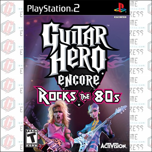 PS2: Guitar Hero Encore Rock the 80s (U) [DVD] รหัส 912