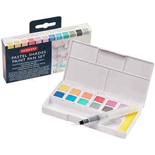 Derwent pastel shades paint pan set 12
