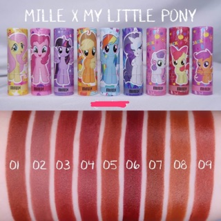 Lip millex my little pony ลิปแมทโพนี่ ส่งฟรี❗️