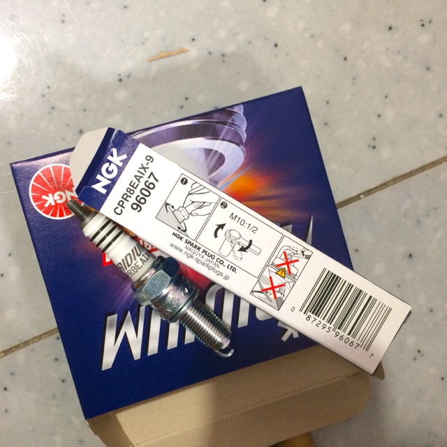 หัวเทียน NGK Iridium CPR8EAIX-9 Made in Japan - YAMAHA EXCITER 155 และ MONY MOTORCYCLE MODELS