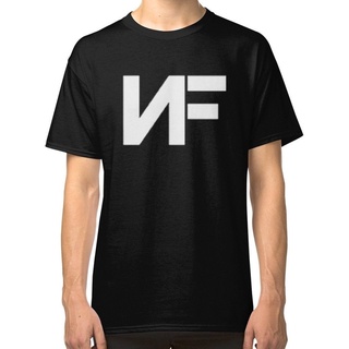 [S-5XL]เสื้อยืดแขนสั้นลําลอง คอกลม พิมพ์ลายโลโก้ Nf Real Music พลัสไซซ์ แฟชั่นฤดูร้อน สําหรับผู้ชาย