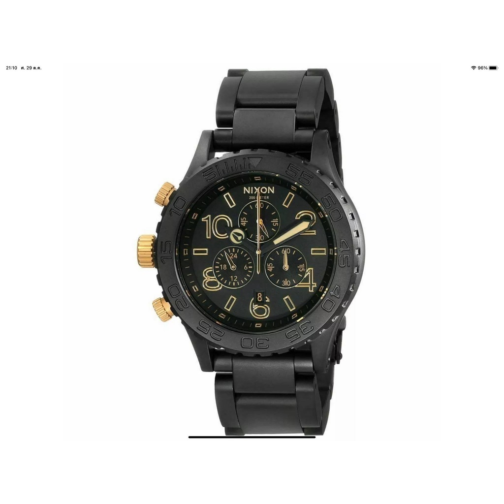 นาฬิกา NIXON MEN'S A037 1041 42-20 QUARTZ CHRONOGRAPH พร้อมกล่อง (ใหม่)