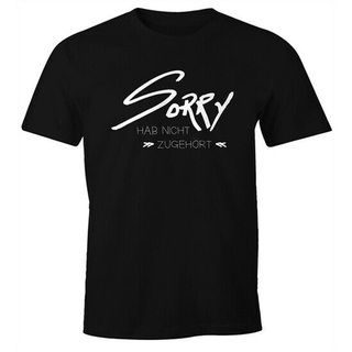 เสื้อยืด พิมพ์ลาย Sorry Ai สไตล์ฮิปสเตอร์S-5XL