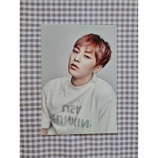 หายาก!! โปสการ์ด ซิ่วหมิน Xiumin To Morrow and To Morrow จากนิทรรศการ EXO W Korea x EXOclusive Exhibition