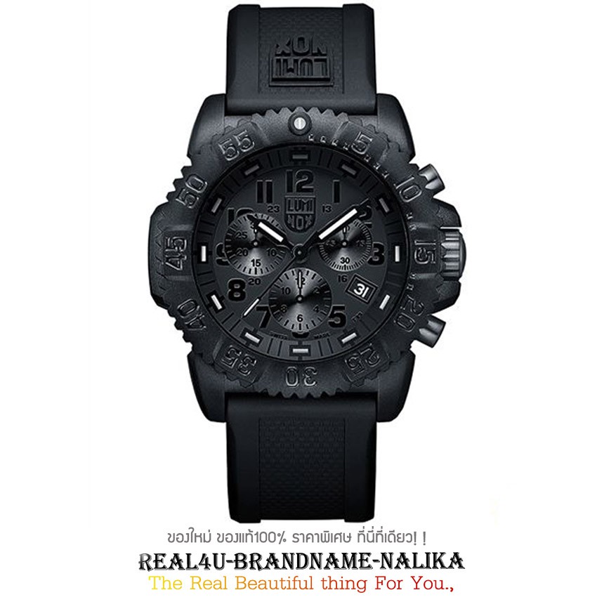 นาฬิกาข้อมือ Luminox Navy SEAL Colormark Chronograph 3080 Series รุ่น XS.3081.BO