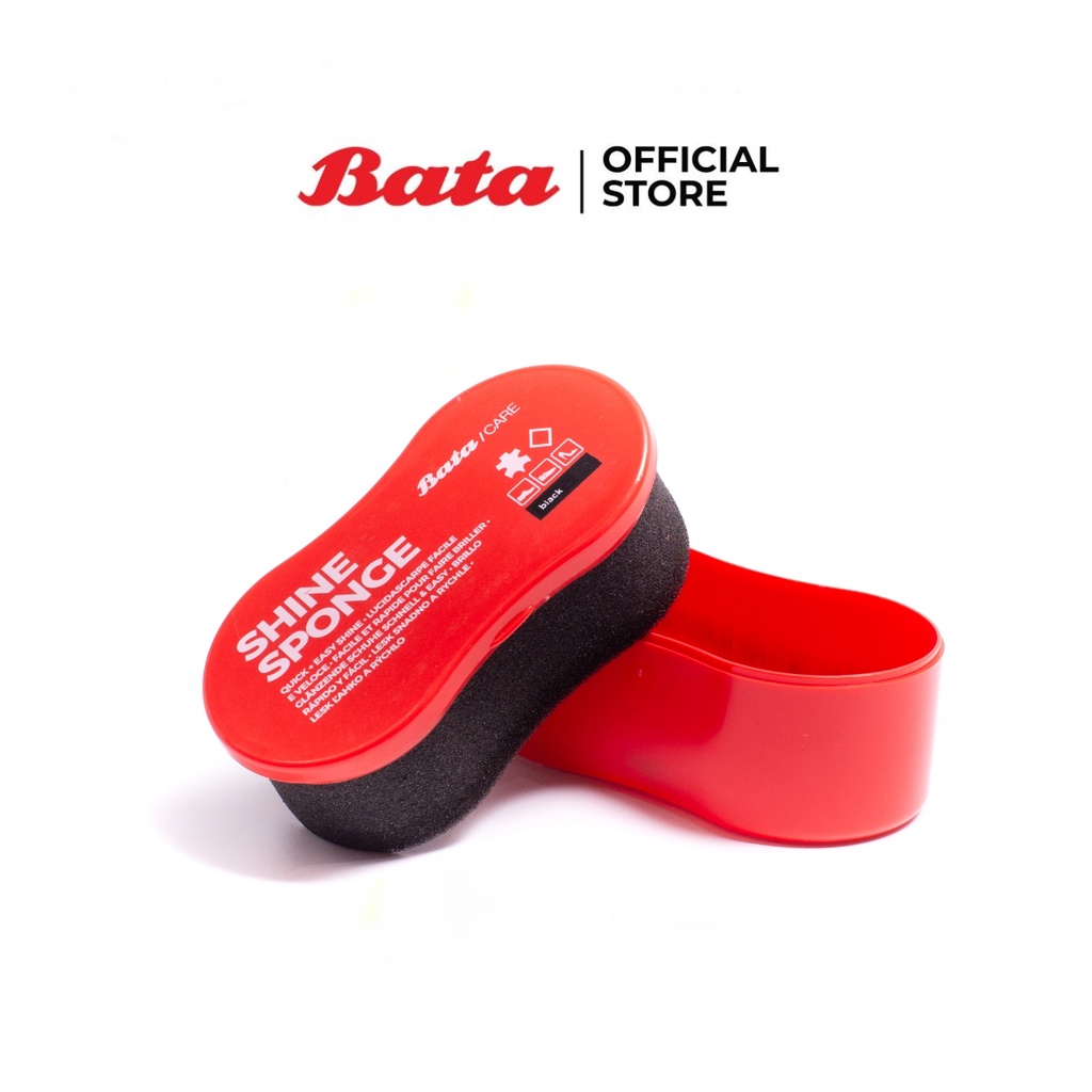 Bata บาจา ฟองน้ำทำความสะอาด ฟองน้ำขัดเงา รองเท้าและเครื่องหนัง Neutral Shine Sponge ยี่ห้อ Walter's ไม่มีสี 9900003