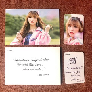 การ์ดลายเซ็น อร Orn BNK48 การ์ดลายมือ [แบบพิมพ์] ของแท้ สินค้าลิขสิทธิ์ ลายเซ็น ลายมือ มีเก็บเงินปลายทาง