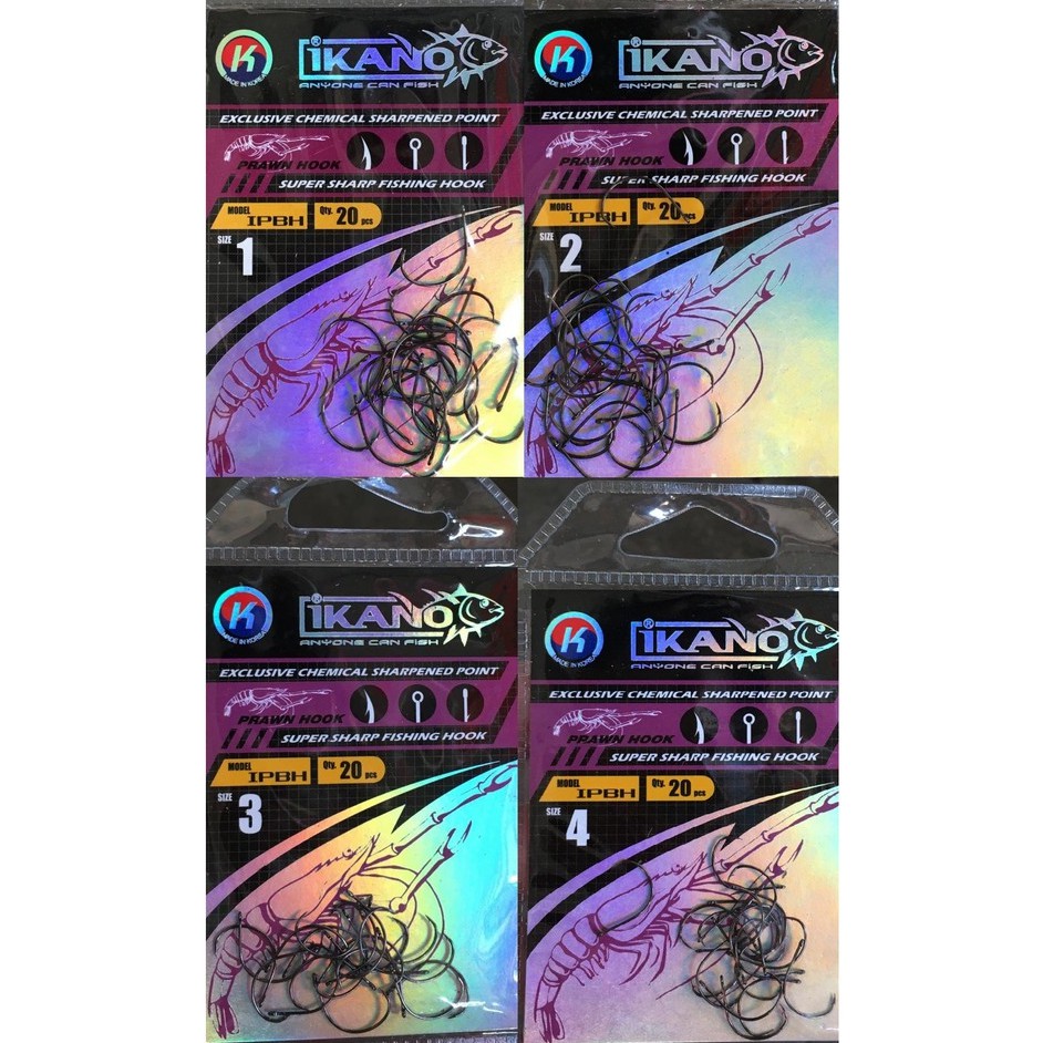 IKANO IPBH PRAWN HOOK