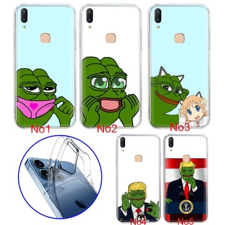 334no เคสโทรศัพท์มือถือแบบนิ่ม ลาย Meme Pepe สําหรับ Samsung A04 A04S A14 A23 A34 A54 A52 A72