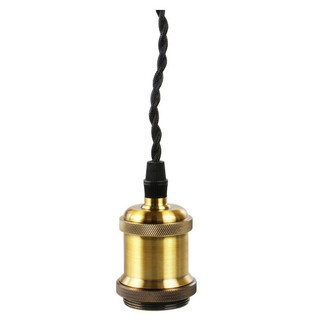 Lamp cap VINTAGE LAMP HOLDER SET HI-TEK CHAIN STYLE E27 BRONZE Lamp device Light bulb ขั้วหลอด ชุดขั้วหลอดวินเทจ CHAIN H