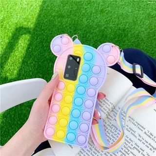 เคส-Phone Case For Samsung A32 A71 A52 A12 A42 A02S A21S A31 A10 A30 A50 A70 A30 A20 A11 Pop Push It Bubble |HS